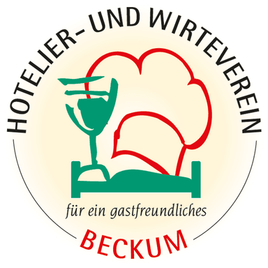 Hotelier- und Wirteverein Beckum – Logo: Über 30 Gastronomiebetriebe in Beckum, Westfalen